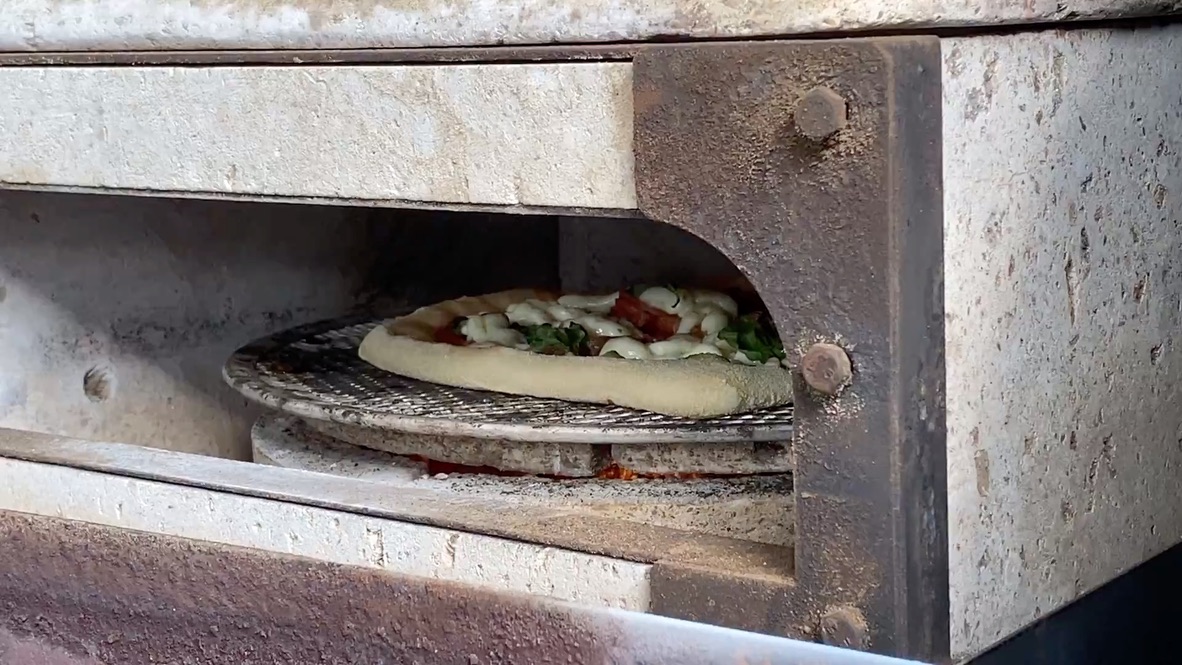 ペレット燃料石窯