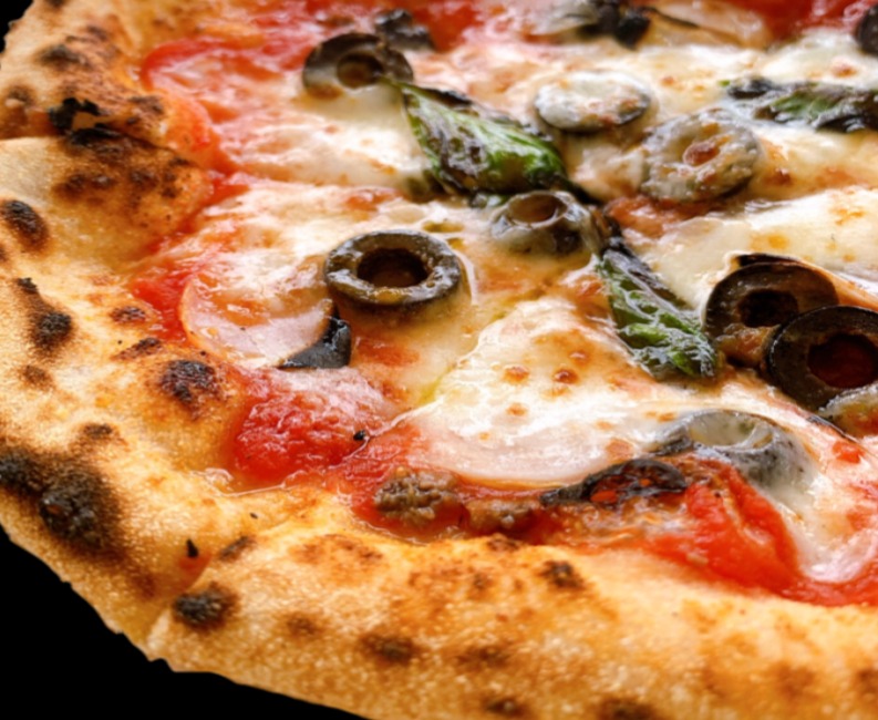 FELICEキッチンカーのロマーナピザ